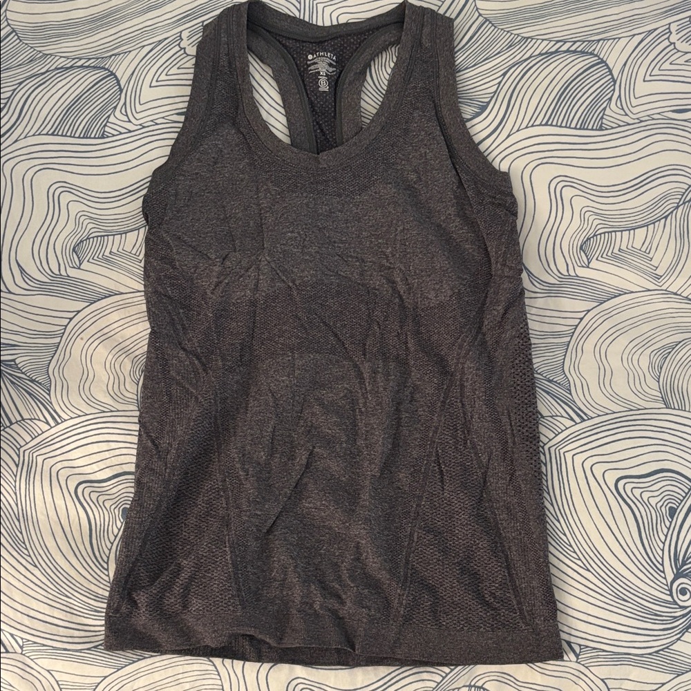 Athleta Charcoal Tank Top